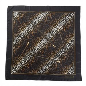 London Fog x Jeremy Scott Silk Square Scarf